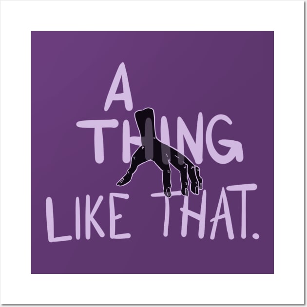 “A Thing Like That” - Pete Campbell, Mad Men (But Also Addams Family for some reason) Wall Art by Valley of Oh